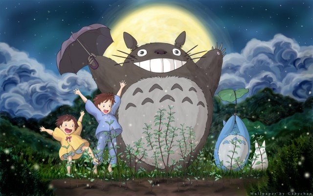 Totoro My Neighbor Totoro Studio Ghibli anime HD Desktop Wallpaper