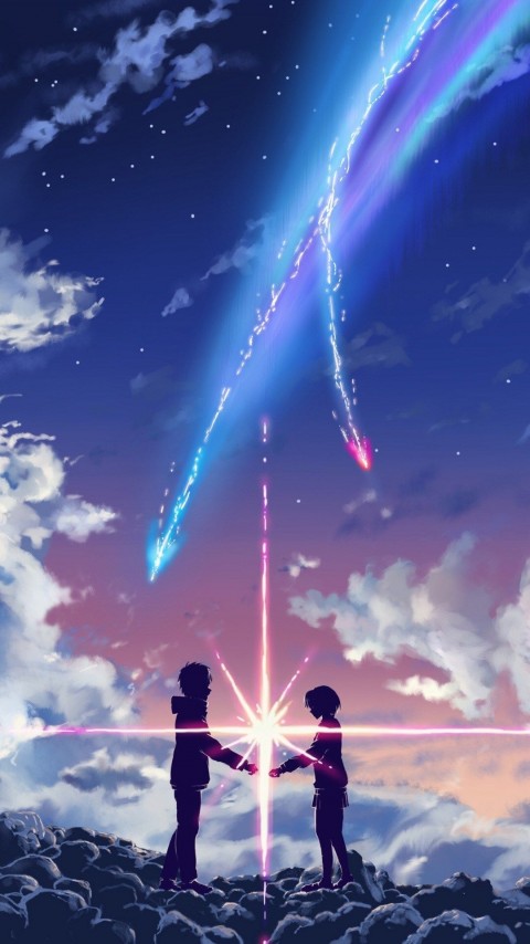 Anime Aesthetic iPhone Wallpaper, Your Name iPhone, iPhone 13 PRO Wallpapers